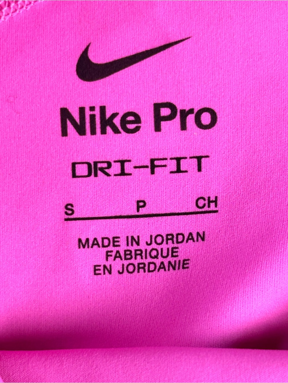 Nike Pro 365 Women's 5" Mid-Rise Shorts - Playful Pink/White - small - Picture 3 of 4